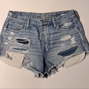 American Eagle Vintage Hi Rise Festival Jean Shorts Size 12
